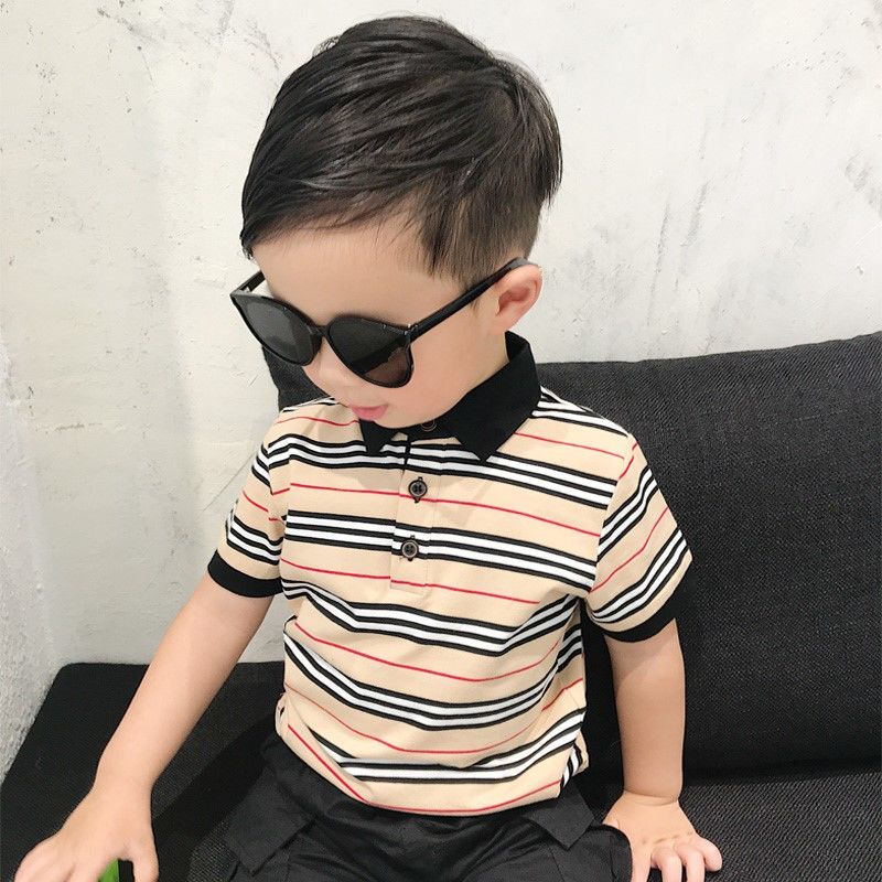 D-baby Hot New 2Pcs Fashion Baby Boys Top+Pants Clothes Set Cotton Material Infant Clothing Set