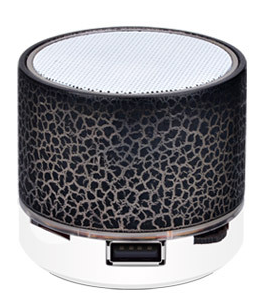 MIBO Mini Bluetooth Speaker Portable Wireless Speaker with Flash LED light MP3