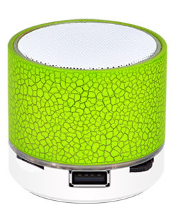 MIBO Mini Bluetooth Speaker Portable Wireless Speaker with Flash LED light MP3