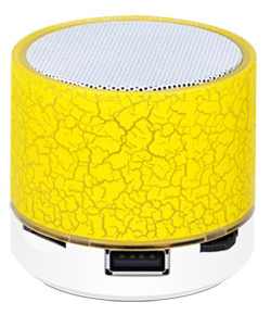 MIBO Mini Bluetooth Speaker Portable Wireless Speaker with Flash LED light MP3