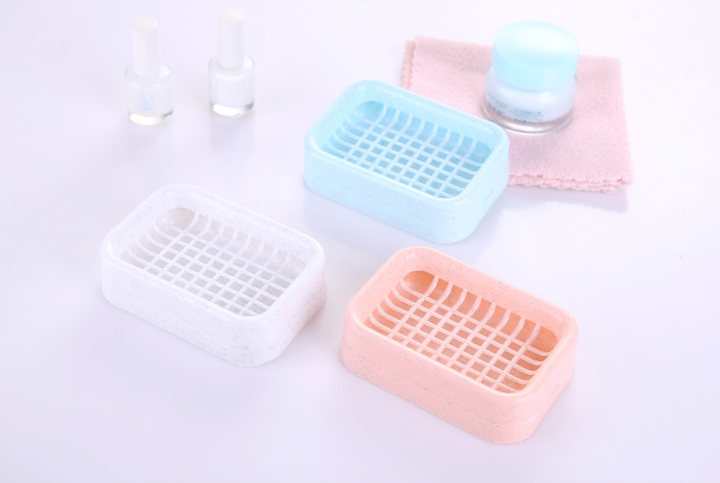 MIBO Soap Box Toilet Wash Soap Box Multi-functional Plastic Bath Soap Box Soap Holder