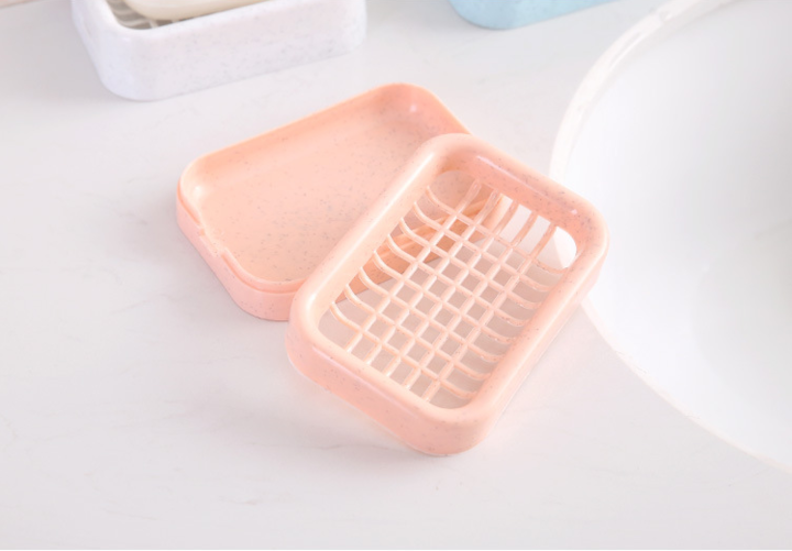 MIBO Soap Box Toilet Wash Soap Box Multi-functional Plastic Bath Soap Box Soap Holder