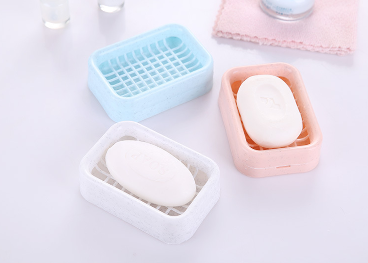 MIBO Soap Box Toilet Wash Soap Box Multi-functional Plastic Bath Soap Box Soap Holder