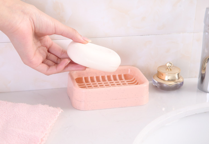 MIBO Soap Box Toilet Wash Soap Box Multi-functional Plastic Bath Soap Box Soap Holder