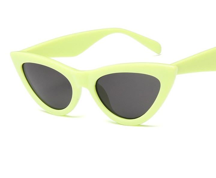 MIBO 2019 New Western Trendy Sunglasses Personality Cat Eye Dazzling Sunglasses Metal Hinge