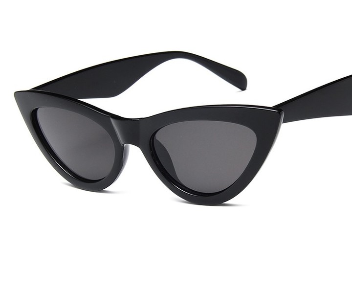 MIBO 2019 New Western Trendy Sunglasses Personality Cat Eye Dazzling Sunglasses Metal Hinge