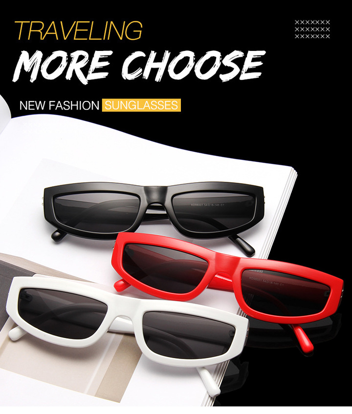 MIBO New Western Fashion Sunglasses Retro Square Miding Sunglasses Personalized Small Frame Glasses
