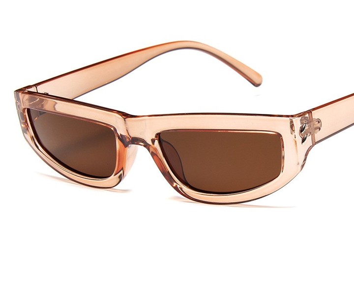 MIBO New Western Fashion Sunglasses Retro Square Miding Sunglasses Personalized Small Frame Glasses