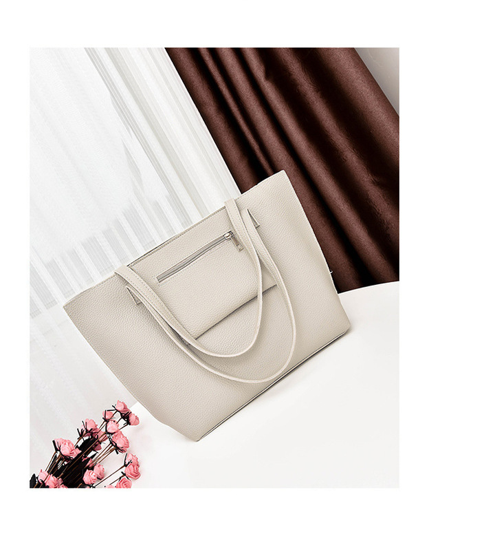 MIBO Korean Women's Four-piece Set Bag Simple Fashion Slant Bag Leisure Shoulder Bag Handbag 4 in1