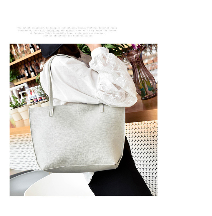 MIBO Korean Women's Four-piece Set Bag Simple Fashion Slant Bag Leisure Shoulder Bag Handbag 4 in1