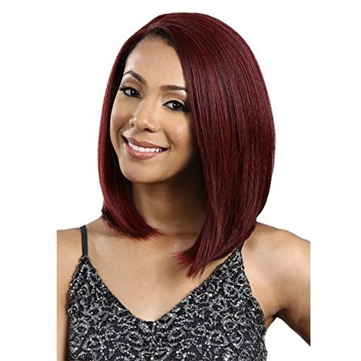 MIBO European-American Fashion Lady Black Short Straight Hair Bobo Bob Wig Hair Wigs