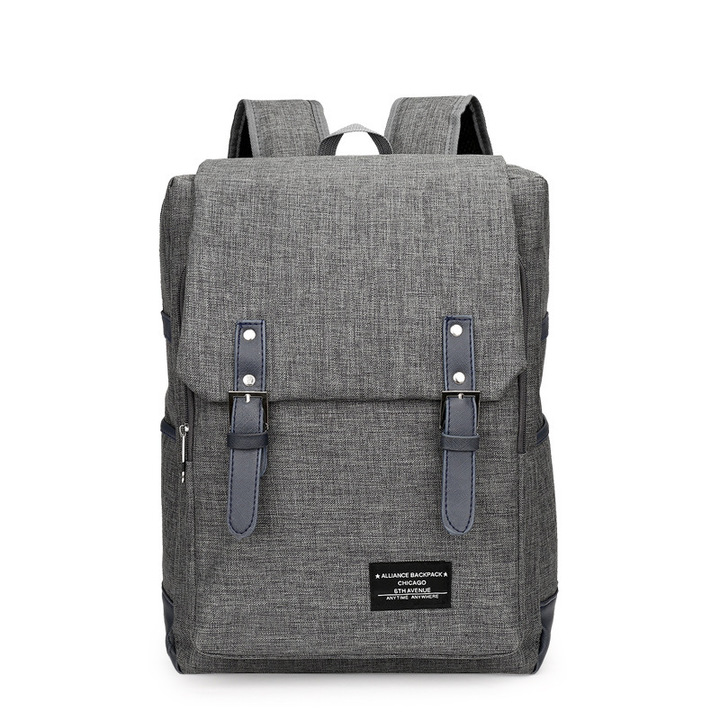 MIBO Men and Women Fashion Sports Backpack Outdoor Canvas Big Travel Bag Laptop Bag