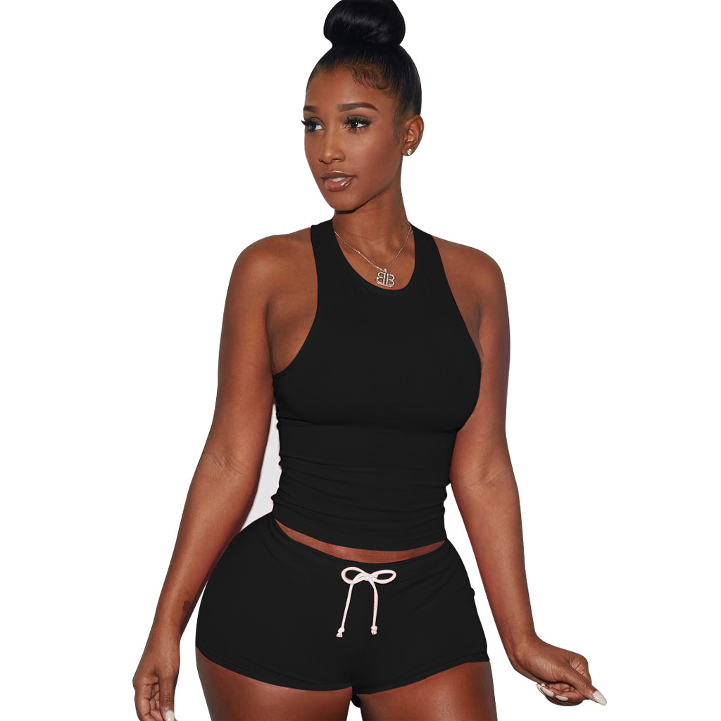 MIBO Street Style Cotton Thickened Sports Suit Large Size Women&apos;s Wear Yoga Swim Gem Fitness