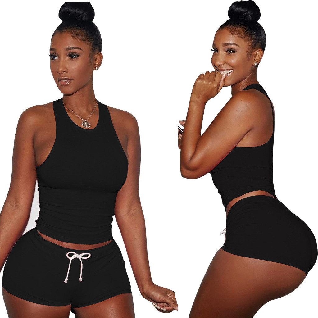 MIBO Street Style Cotton Thickened Sports Suit Large Size Women&apos;s Wear Yoga Swim Gem Fitness