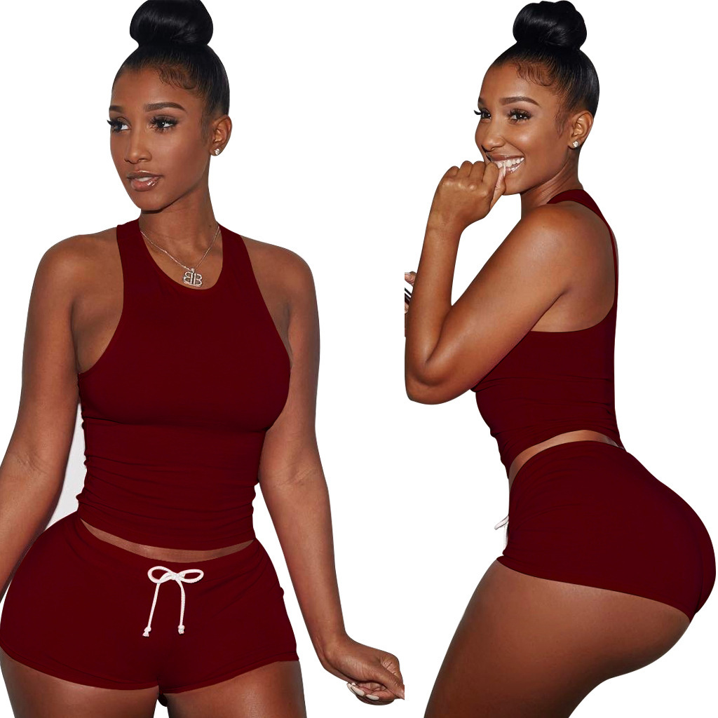 MIBO Street Style Cotton Thickened Sports Suit Large Size Women&apos;s Wear Yoga Swim Gem Fitness