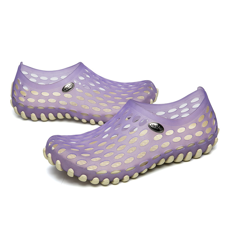 MIBO Men Sandals Clogs Hole Slippers Mules Clogs Garden Shoes Outdoors Breathable Beach Shoes