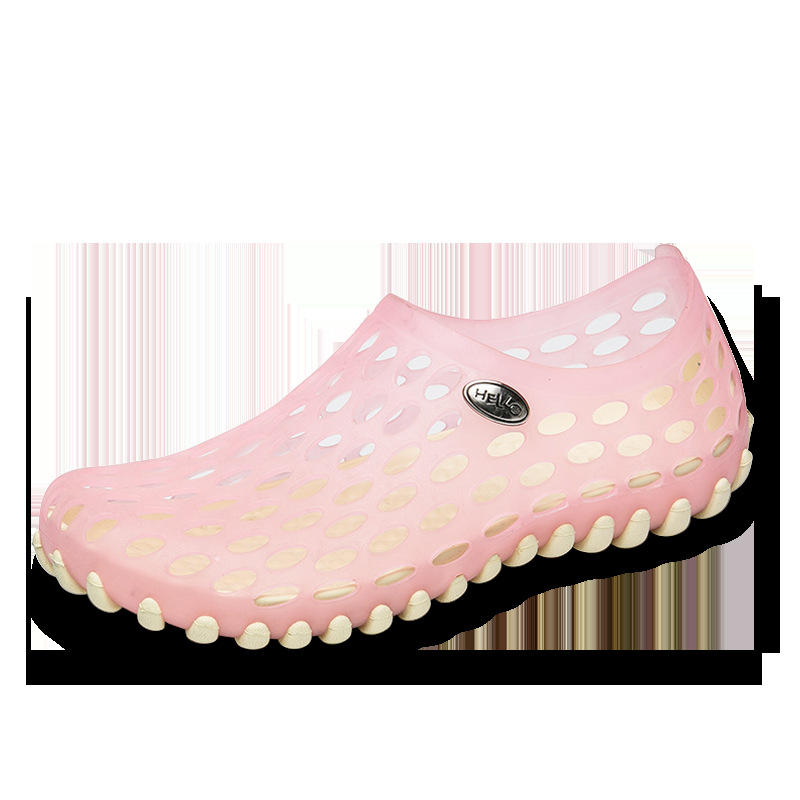 MIBO Men Sandals Clogs Hole Slippers Mules Clogs Garden Shoes Outdoors Breathable Beach Shoes