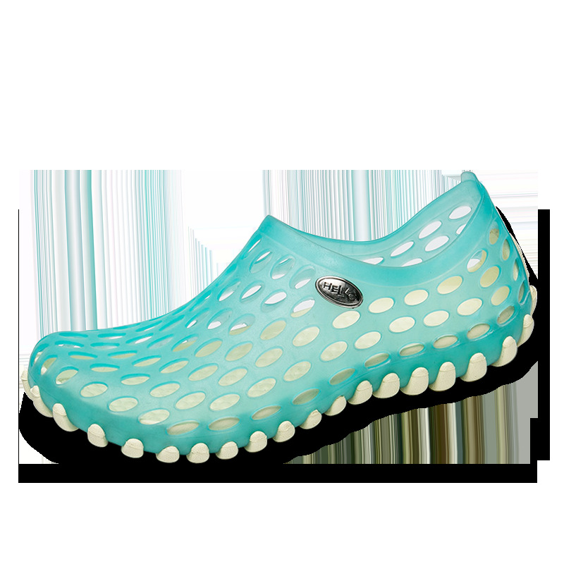 MIBO Men Sandals Clogs Hole Slippers Mules Clogs Garden Shoes Outdoors Breathable Beach Shoes