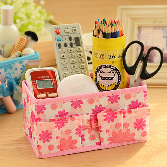 MIBO Creative Folding Cosmetic Storage Box Desktop Jewelry Box Small Multifunctional Storage Bag