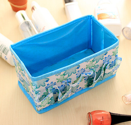 MIBO Creative Folding Cosmetic Storage Box Desktop Jewelry Box Small Multifunctional Storage Bag