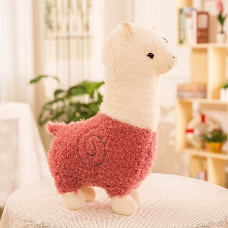 MIBO 2019 New Creative Pillow Alpaca Doll Plush Toy