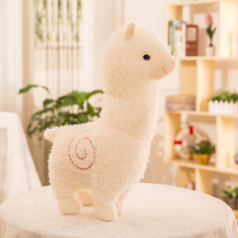 MIBO 2019 New Creative Pillow Alpaca Doll Plush Toy
