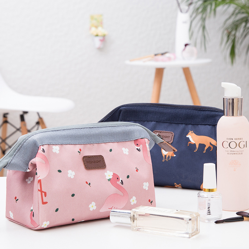 MIBO Simple Portable Small Storage Bag Travel Waterproof Ladies Portable Cosmetic Bag