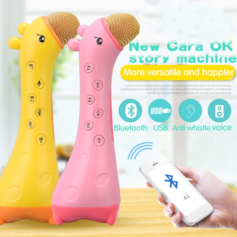 MIBO Bluetooth Wireless Microphone Children&apos;s Gift English Child Song Story Early Teaching Machine