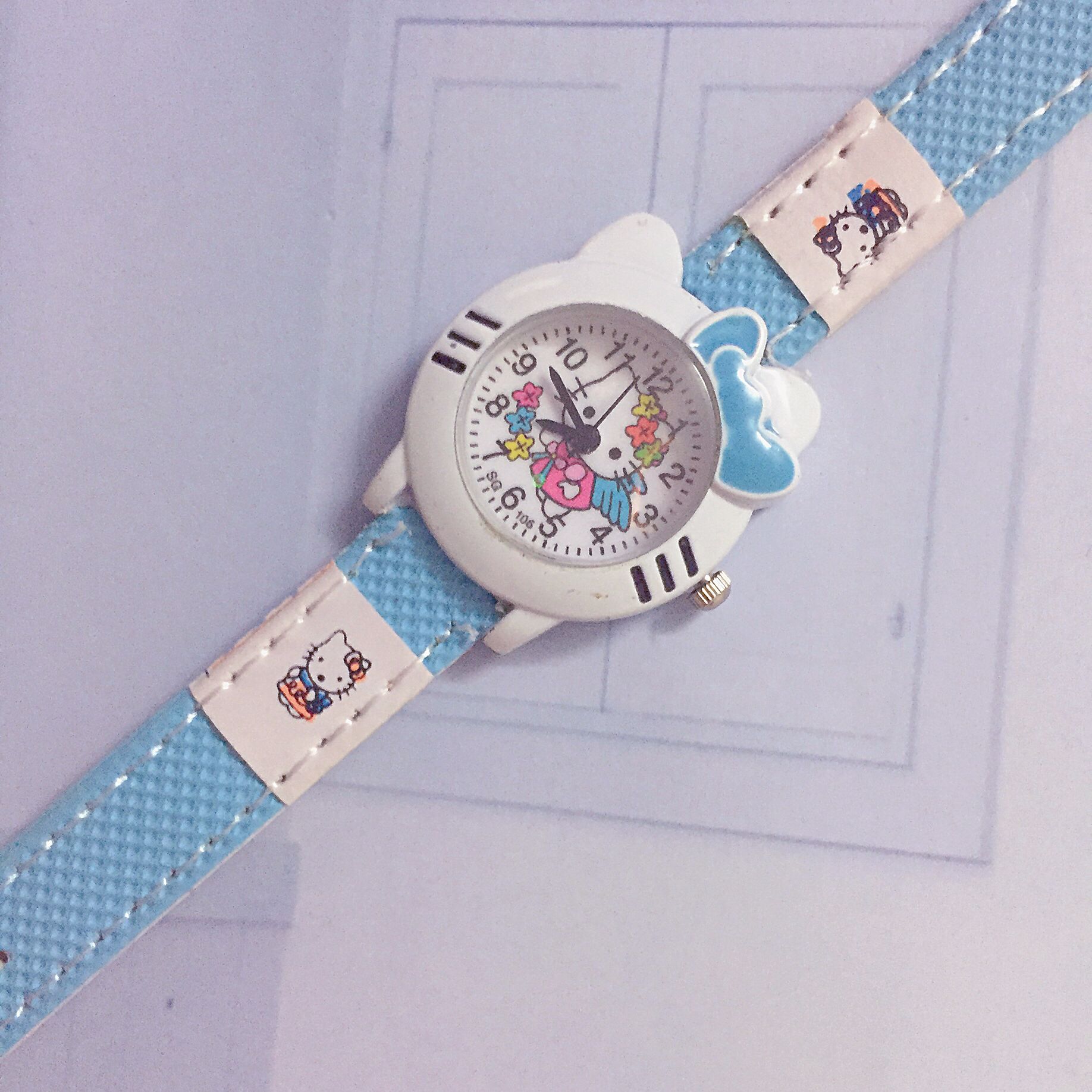 MIBO Hello Kitty Watch Cute KT Cat  Cartoon Watches Kid Girls  Cartoon Watch for Children