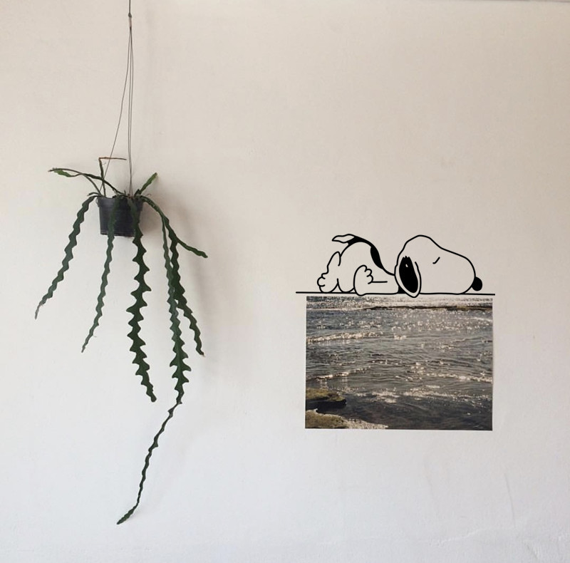 MIBO Cartoon Wall Stickers Student Dormitory Desktop Stickers Girl Heart Room Decoration Renovation