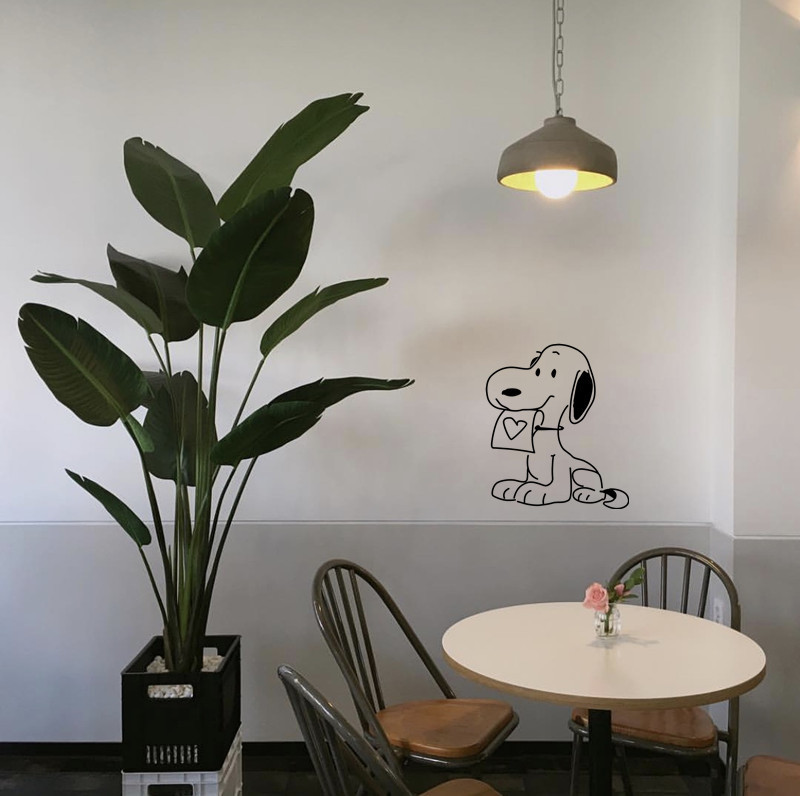 MIBO Cartoon Wall Stickers Student Dormitory Desktop Stickers Girl Heart Room Decoration Renovation