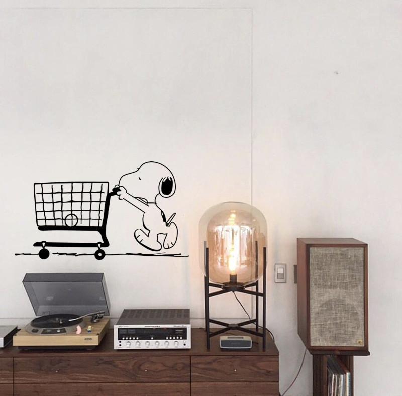 MIBO Cartoon Wall Stickers Student Dormitory Desktop Stickers Girl Heart Room Decoration Renovation