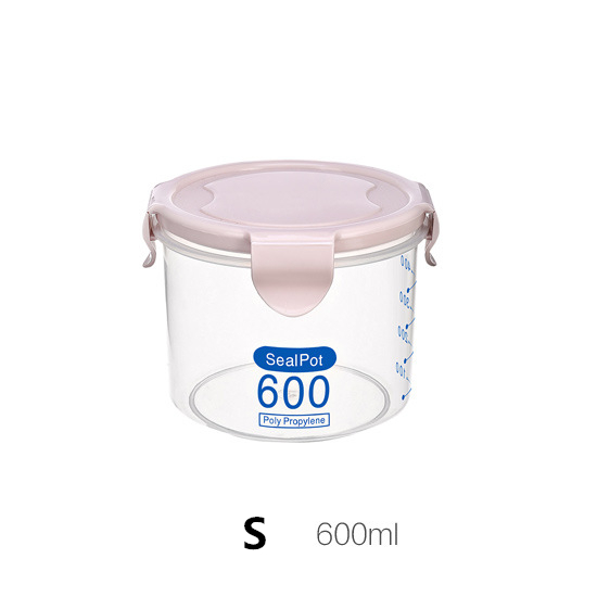 MIBO Transparent Plastic Sealed Tank Kitchen Storage Box Storage Tank