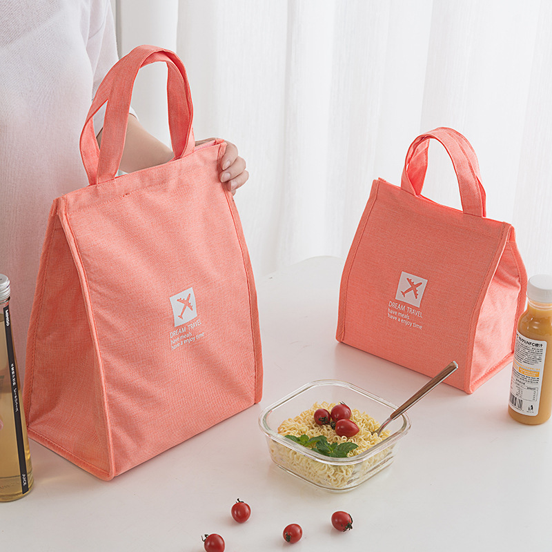 MIBO Portable Lunch Box Insulation Bag Oxford Cloth Waterproof Lunch Bag