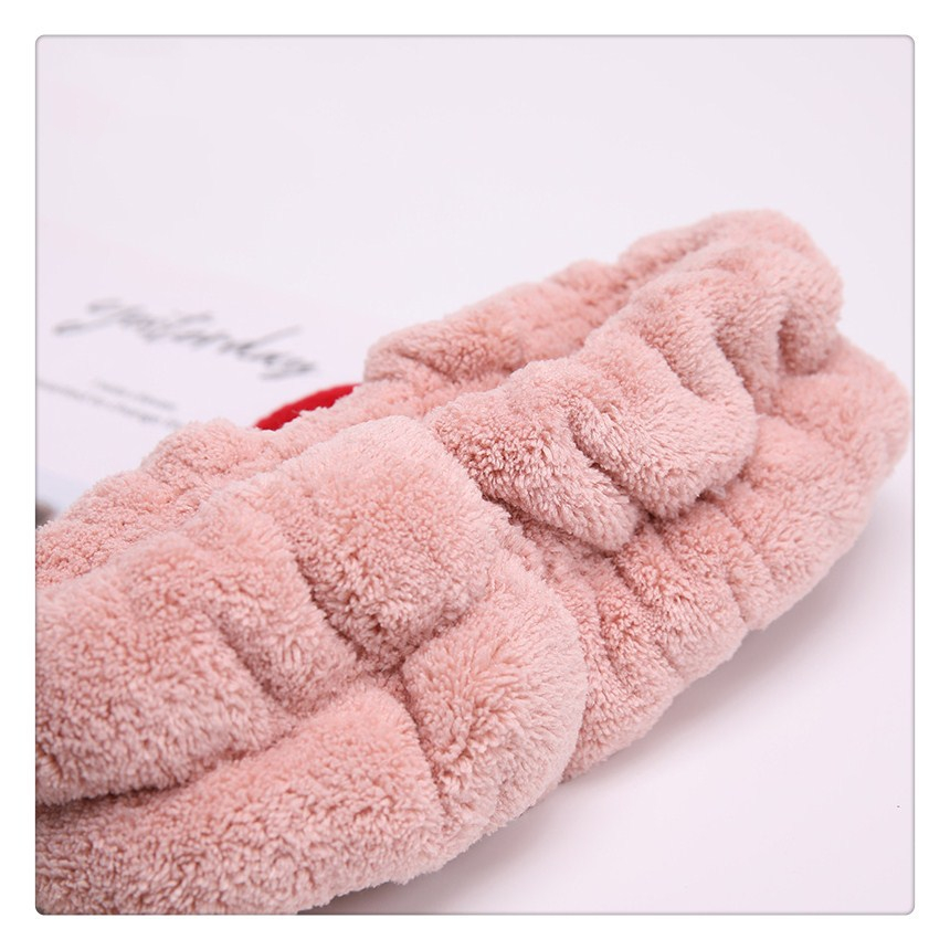 IBO Elk Headband with Coral Fleece Stereo Goat Horn Hoop