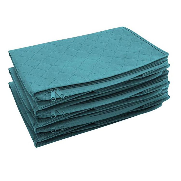 MIBO Non-woven Cloth Folding Casket Cotton Quilt Bag Clothing Dustproof Receiving Box