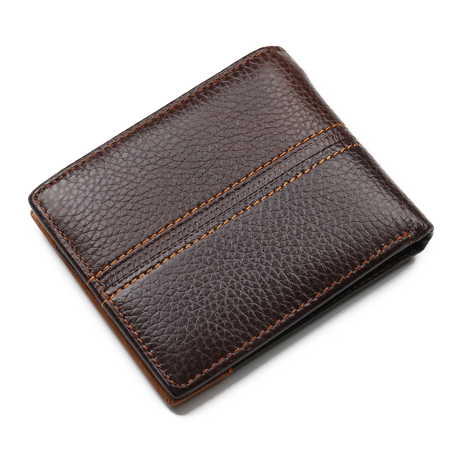 MIBO Men's Genuine Leather Wallet Creative Coin Purse Holiday Gift