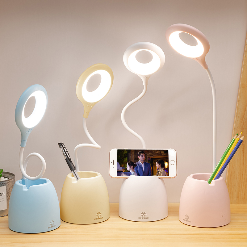 MIBO New USB penholder desk lamp student LED rechargeable desk lamp
