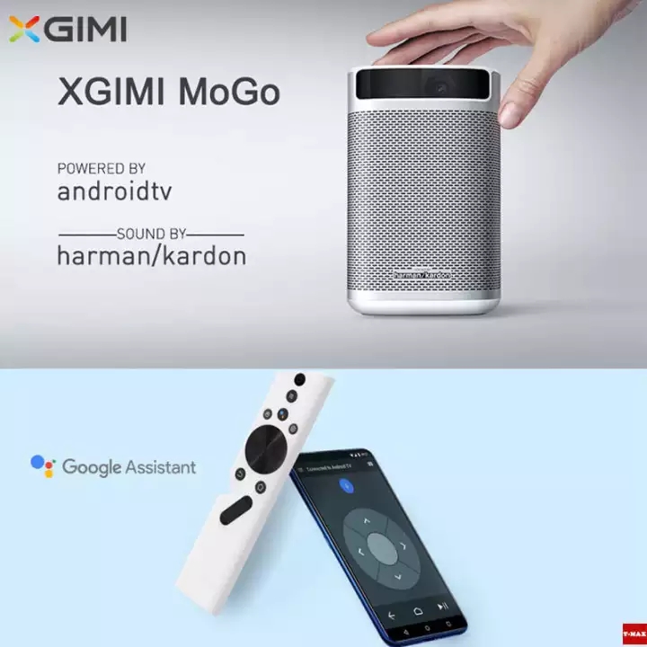 XGIMI MoGo DLP Projector Home Theater Movie Projector with Built-in Battery Harman/kardon Speaker