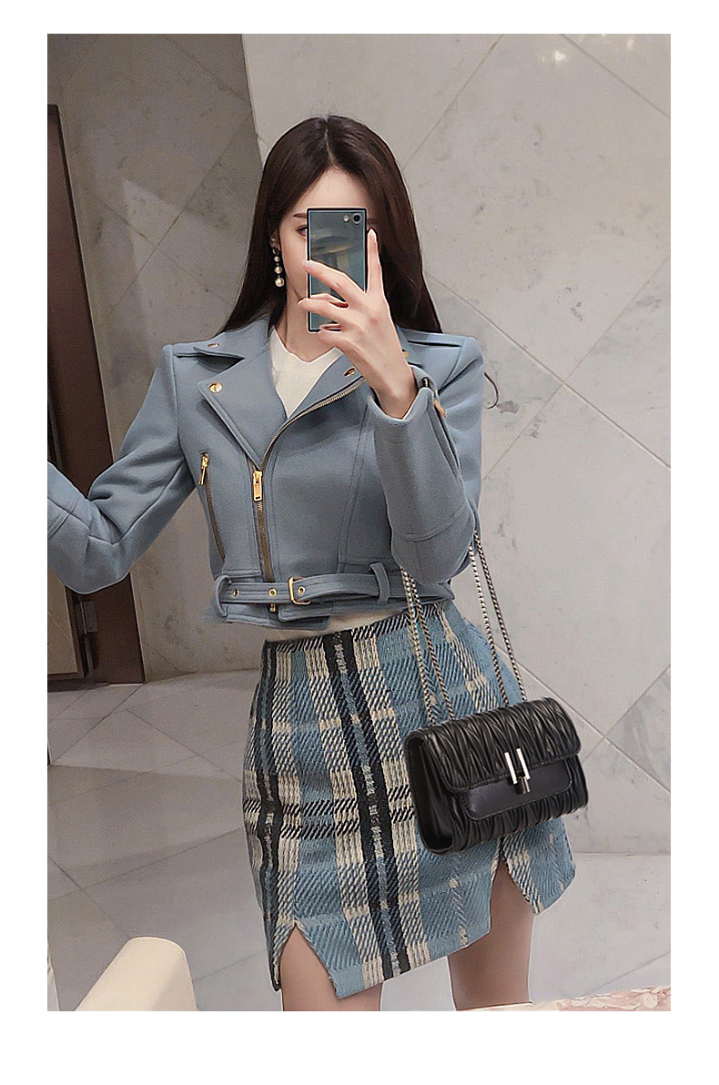 MIBO Women's Bag New Fashion Wrinkled Leather Crossbody French Style Chain Fairy Bag Lady Handbag