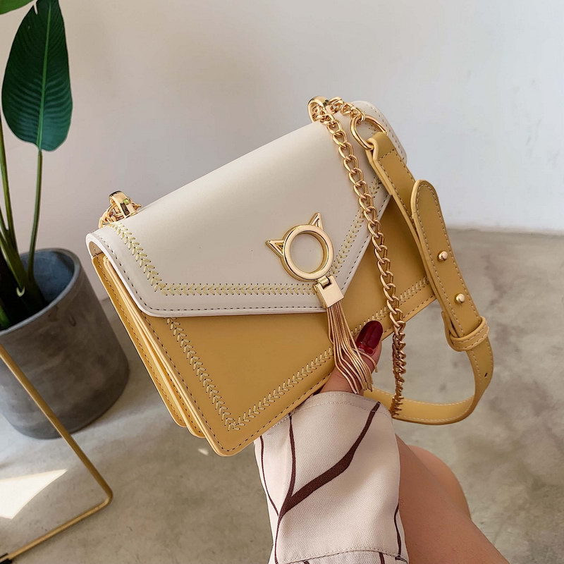 MIBO New Women's Bag Fashion Small Square Bag Single Shoulder Bag Lady Crossbody Bag Ladies Handbag