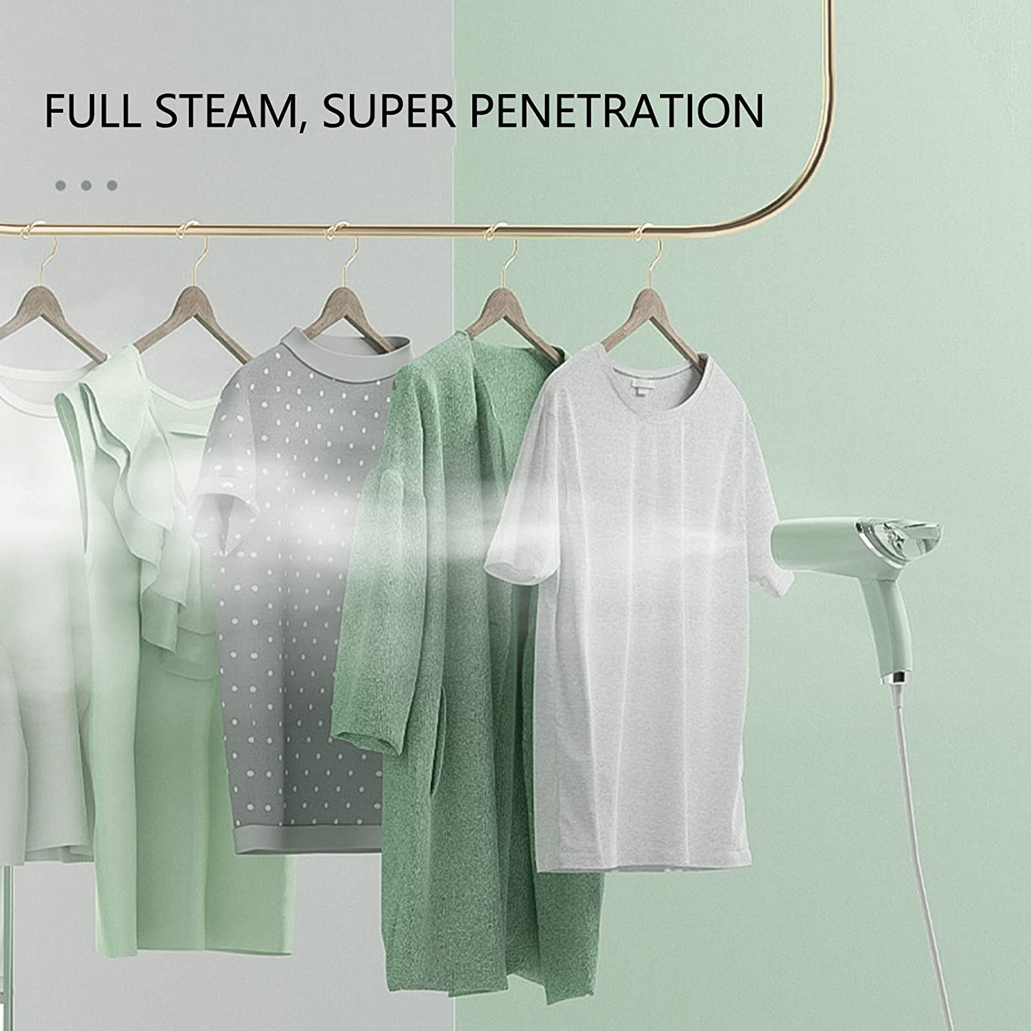 Foldable Garment Steamer Portable Clothes Steamer Ironing Machine Household Steam Iron 1200W