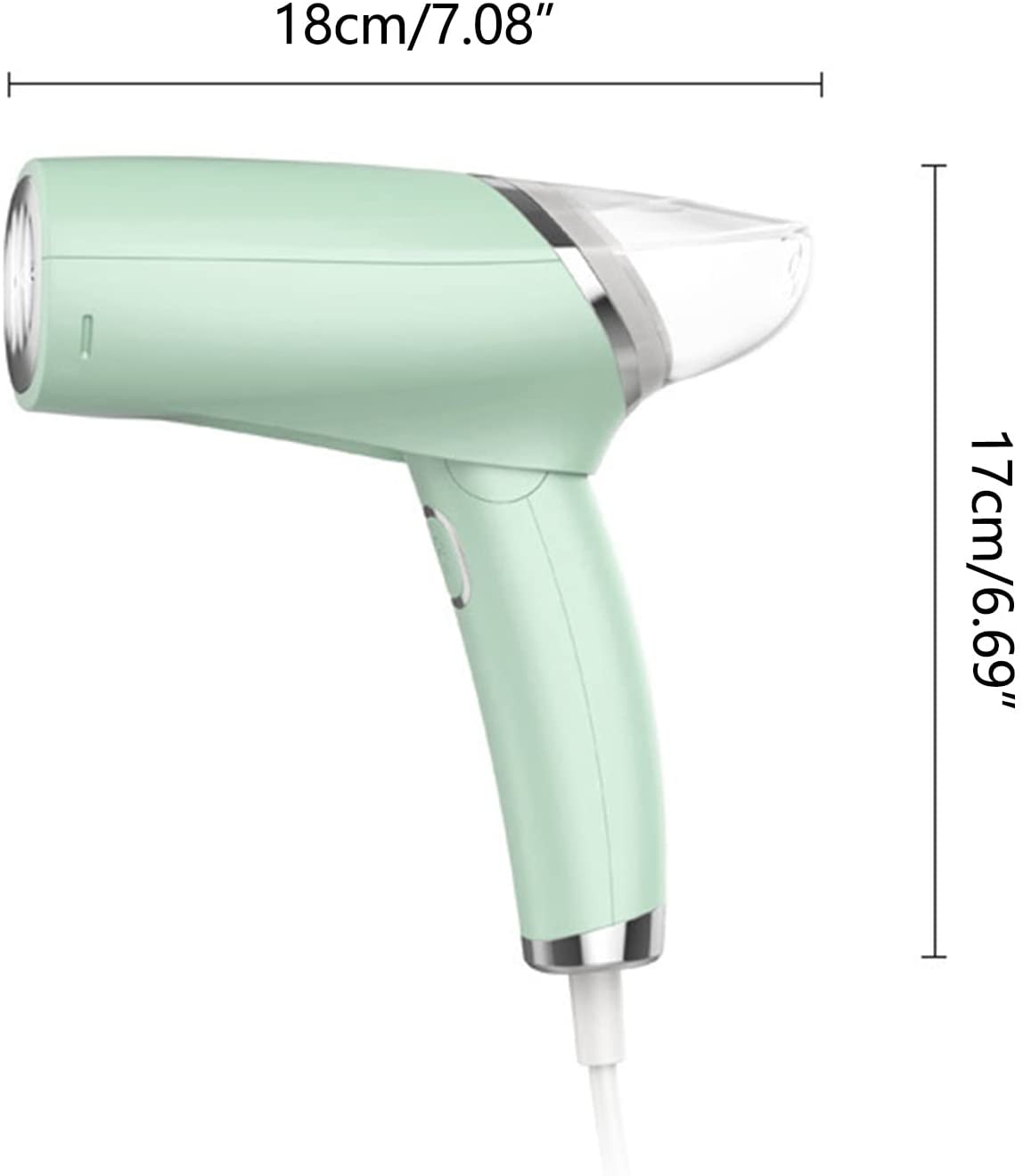 Foldable Garment Steamer Portable Clothes Steamer Ironing Machine Household Steam Iron 1200W