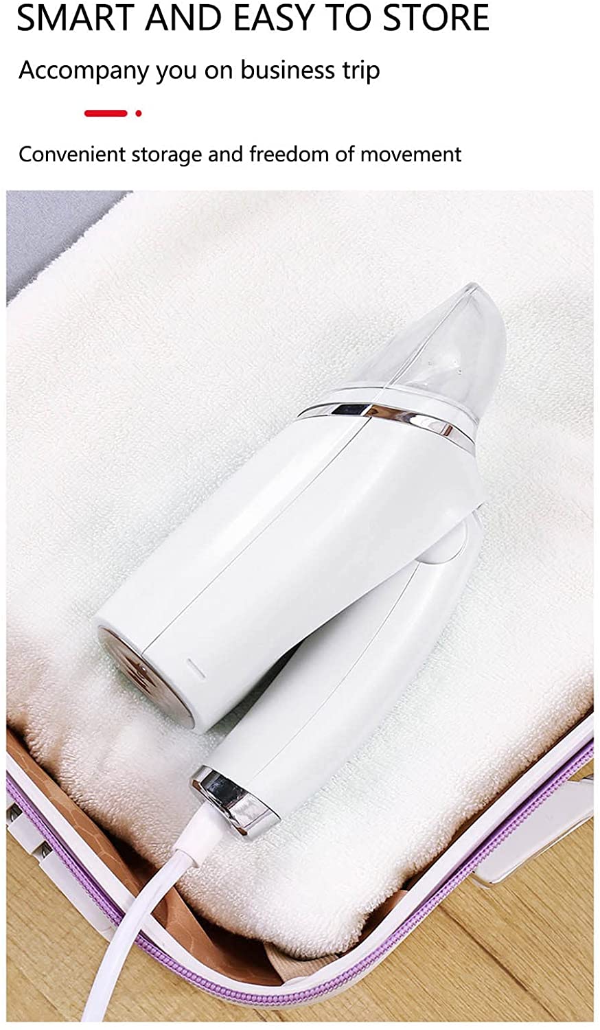 Foldable Garment Steamer Portable Clothes Steamer Ironing Machine Household Steam Iron 1200W