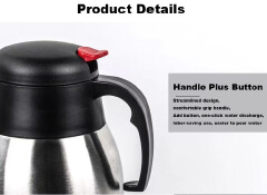 SUNDABESTS 1 PC 2L Coffee Pot Vacuum Flask Kettle Kitchen Appliance （130020176,130017753)