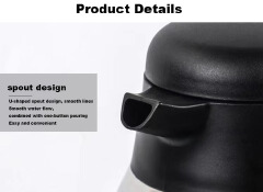 SUNDABESTS 1 PC 2L Coffee Pot Vacuum Flask Kettle Kitchen Appliance （130020176,130017753)