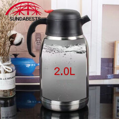 SUNDABESTS 1 PC 2L Coffee Pot Vacuum Flask Kettle Kitchen Appliance （130020176,130017753)
