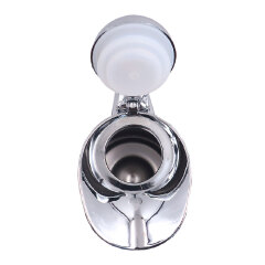 SUNDABESTS 2.0L Stainless Steel Vacuum Coffee Pot Vacuum Thermos Flask Kettle Silver 2L Double Wall Heat Retention Beverage Carafe for Home Kitchen Office Use（130020177）
