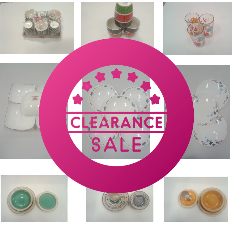 Sundabests Plates & Saucers Sets, Multiple Designs & Sizes Available, Kitchen Dinnerware Set, Dining Plates, Saucers, Home Tableware, Clearance Sale, Big Sale