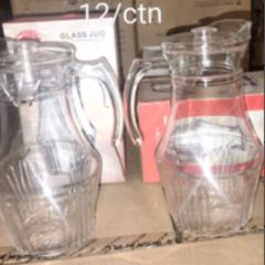 Sundabests 1pcs Drinking Beverage Glasses Cups 1pcs 1.5L Pitcher Jug（130011890） as the pic 1.8L